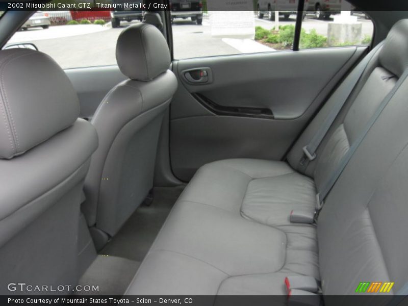 Titanium Metallic / Gray 2002 Mitsubishi Galant GTZ