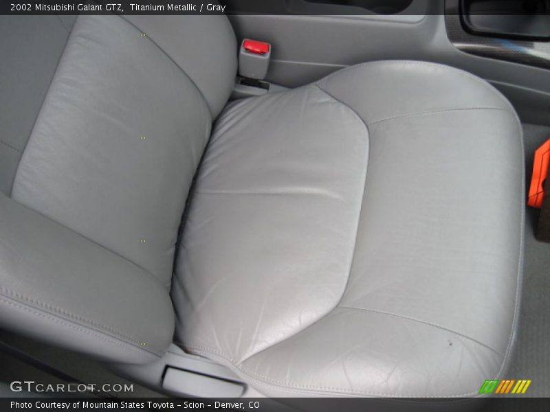 Titanium Metallic / Gray 2002 Mitsubishi Galant GTZ