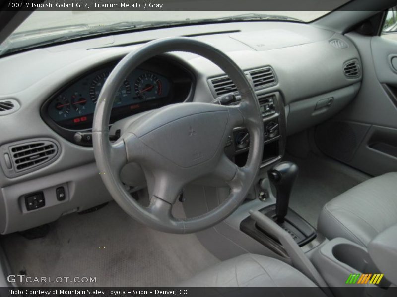 Titanium Metallic / Gray 2002 Mitsubishi Galant GTZ