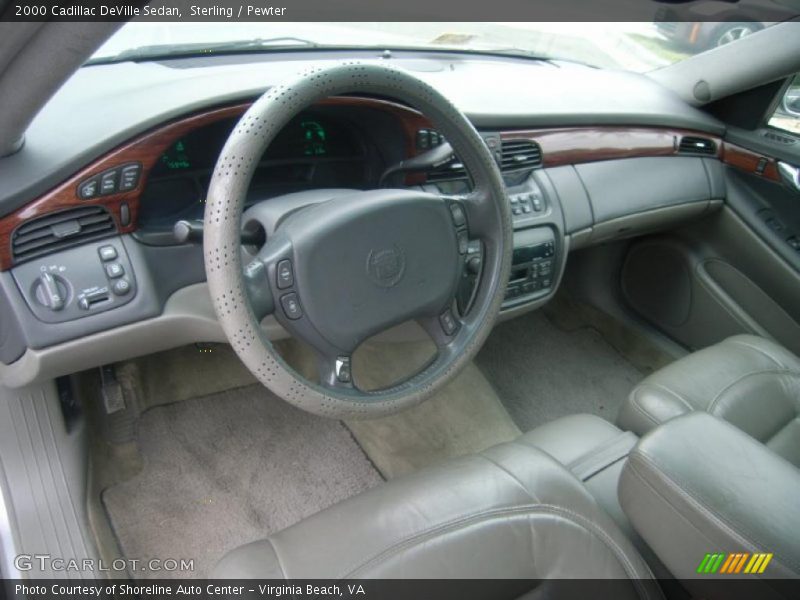 Sterling / Pewter 2000 Cadillac DeVille Sedan