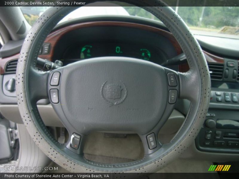 Sterling / Pewter 2000 Cadillac DeVille Sedan