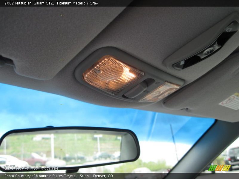 Titanium Metallic / Gray 2002 Mitsubishi Galant GTZ