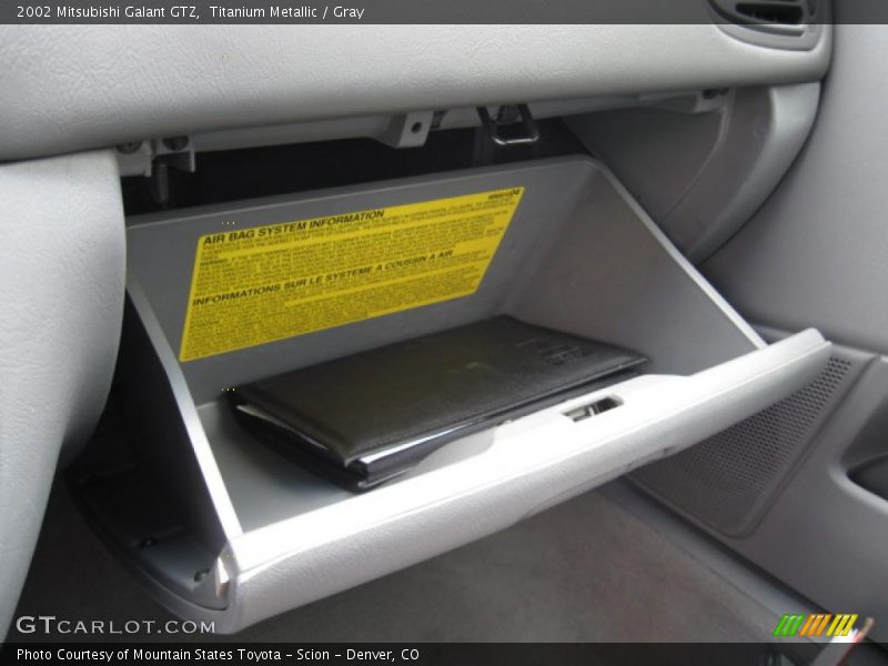 Titanium Metallic / Gray 2002 Mitsubishi Galant GTZ