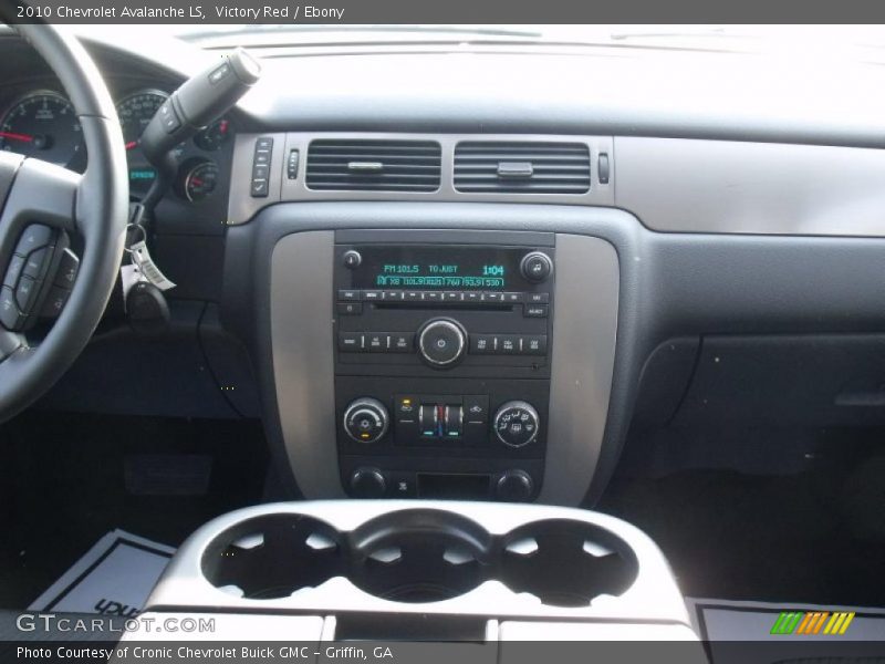 Victory Red / Ebony 2010 Chevrolet Avalanche LS
