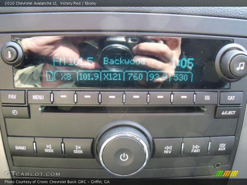Victory Red / Ebony 2010 Chevrolet Avalanche LS