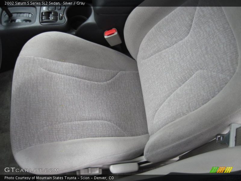 Silver / Gray 2002 Saturn S Series SL2 Sedan