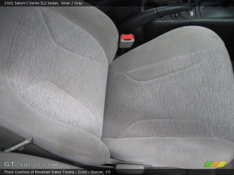 Silver / Gray 2002 Saturn S Series SL2 Sedan