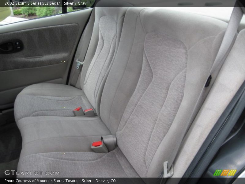 Silver / Gray 2002 Saturn S Series SL2 Sedan