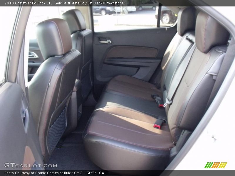 Gold Mist Metallic / Jet Black/Brownstone 2010 Chevrolet Equinox LT