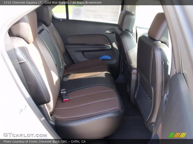 Gold Mist Metallic / Jet Black/Brownstone 2010 Chevrolet Equinox LT