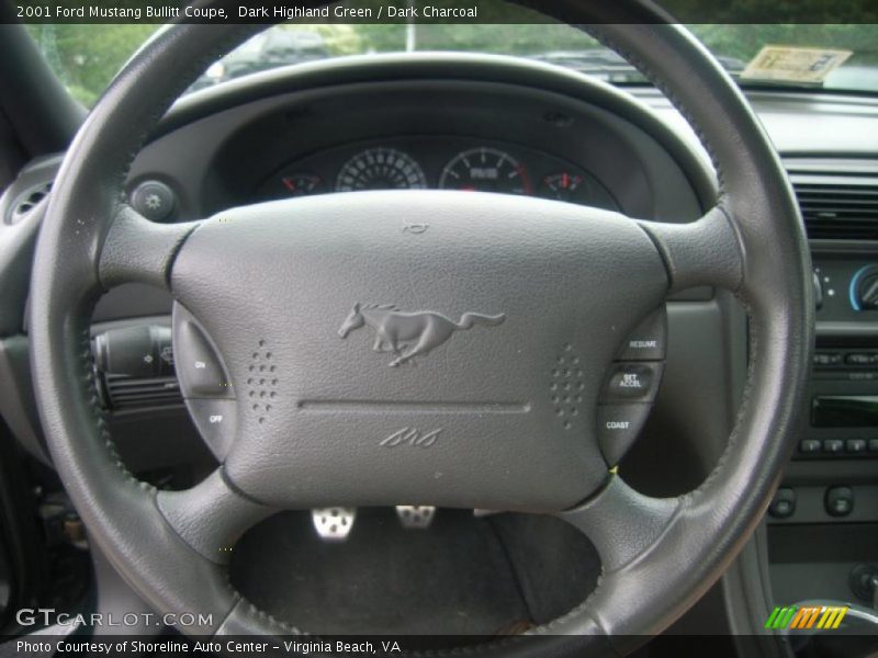 Dark Highland Green / Dark Charcoal 2001 Ford Mustang Bullitt Coupe