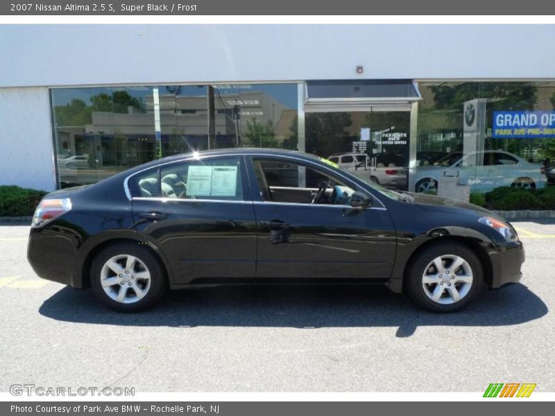 Super Black / Frost 2007 Nissan Altima 2.5 S