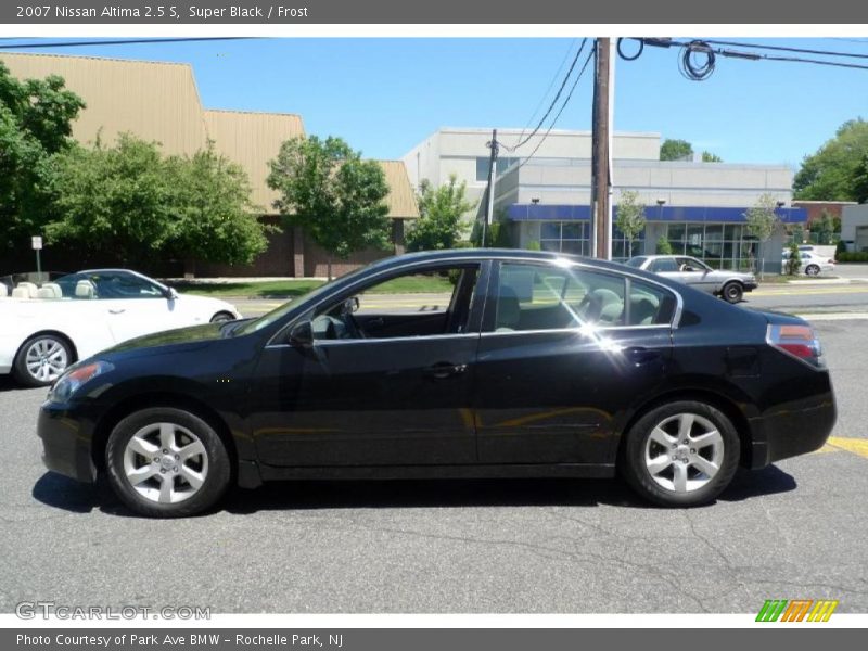Super Black / Frost 2007 Nissan Altima 2.5 S