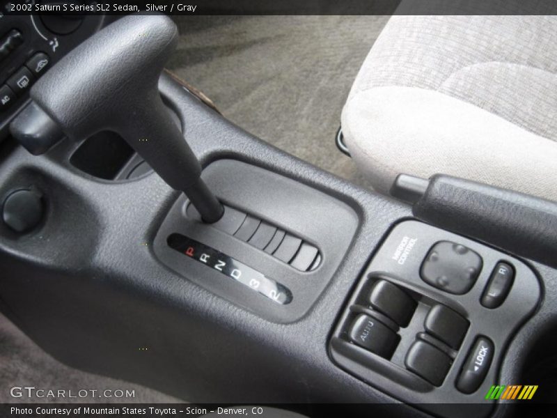 Silver / Gray 2002 Saturn S Series SL2 Sedan