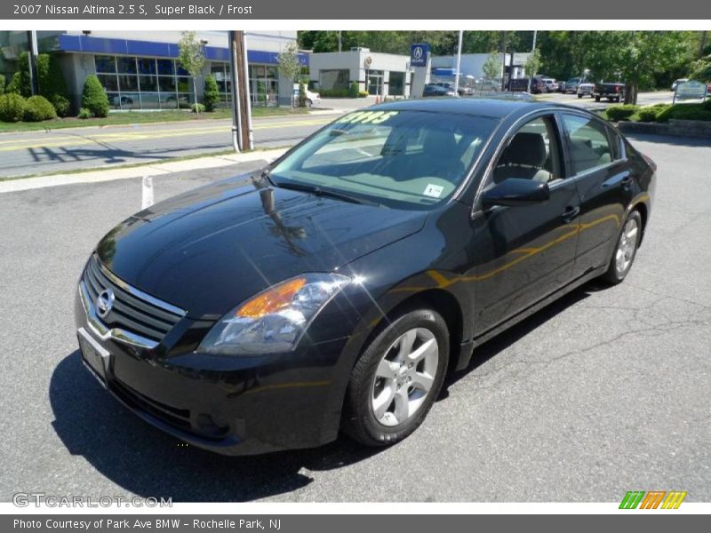 Super Black / Frost 2007 Nissan Altima 2.5 S
