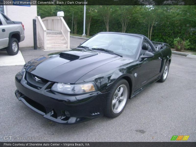 Black / Dark Charcoal 2004 Ford Mustang GT Convertible