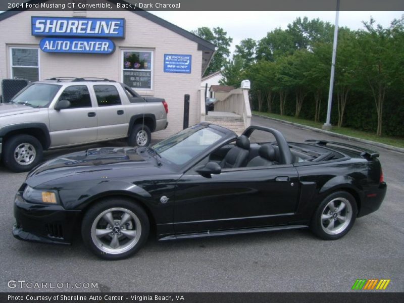 Black / Dark Charcoal 2004 Ford Mustang GT Convertible