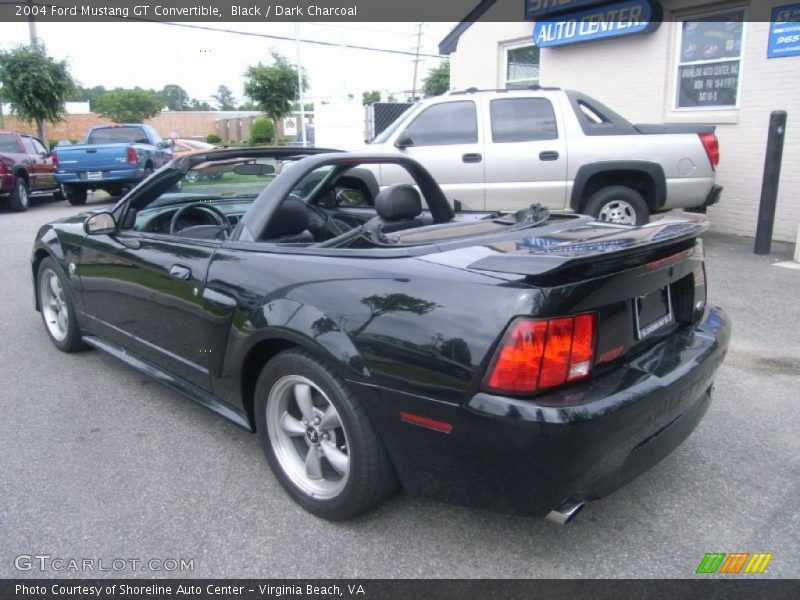 Black / Dark Charcoal 2004 Ford Mustang GT Convertible