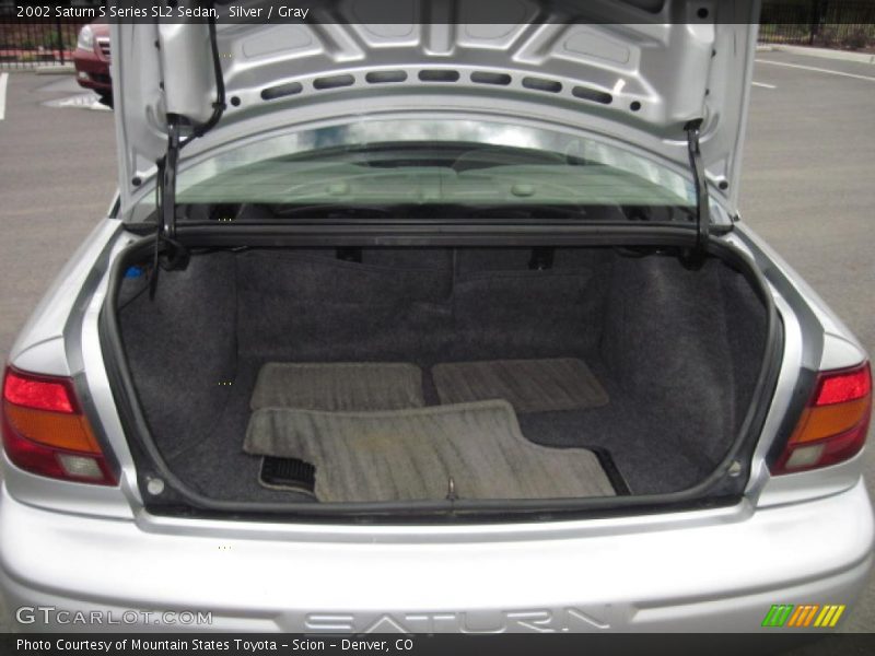 Silver / Gray 2002 Saturn S Series SL2 Sedan