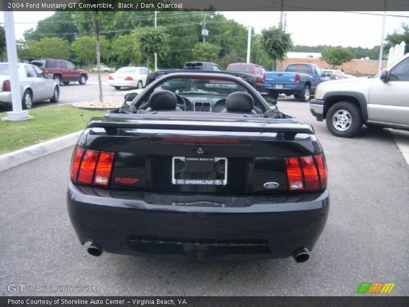 Black / Dark Charcoal 2004 Ford Mustang GT Convertible