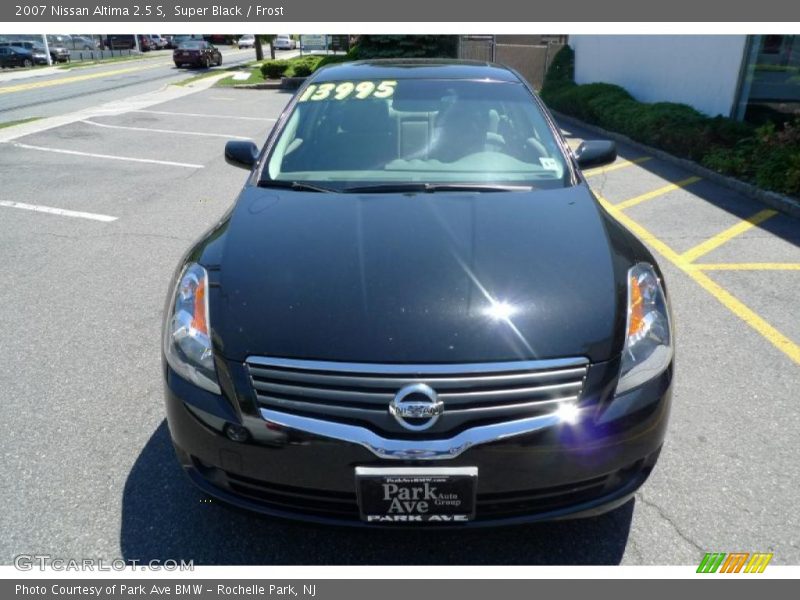 Super Black / Frost 2007 Nissan Altima 2.5 S
