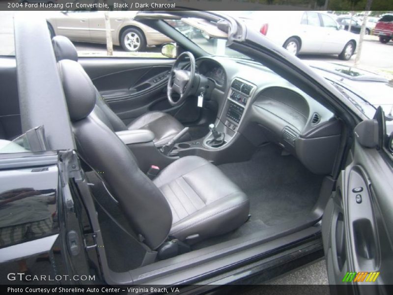 Black / Dark Charcoal 2004 Ford Mustang GT Convertible