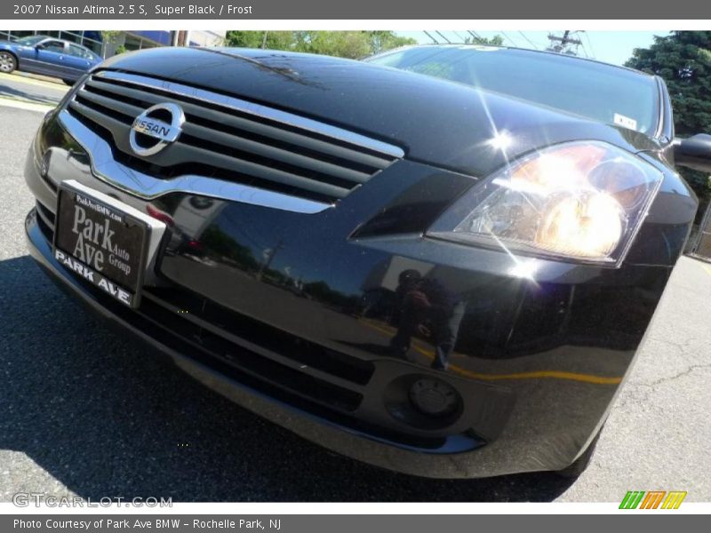 Super Black / Frost 2007 Nissan Altima 2.5 S