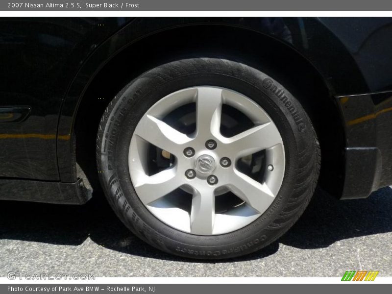 Super Black / Frost 2007 Nissan Altima 2.5 S