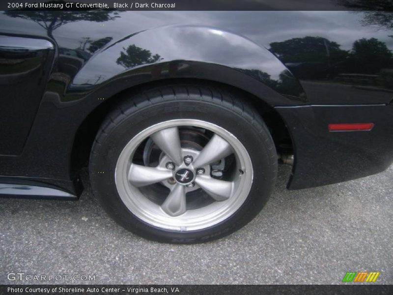 Black / Dark Charcoal 2004 Ford Mustang GT Convertible