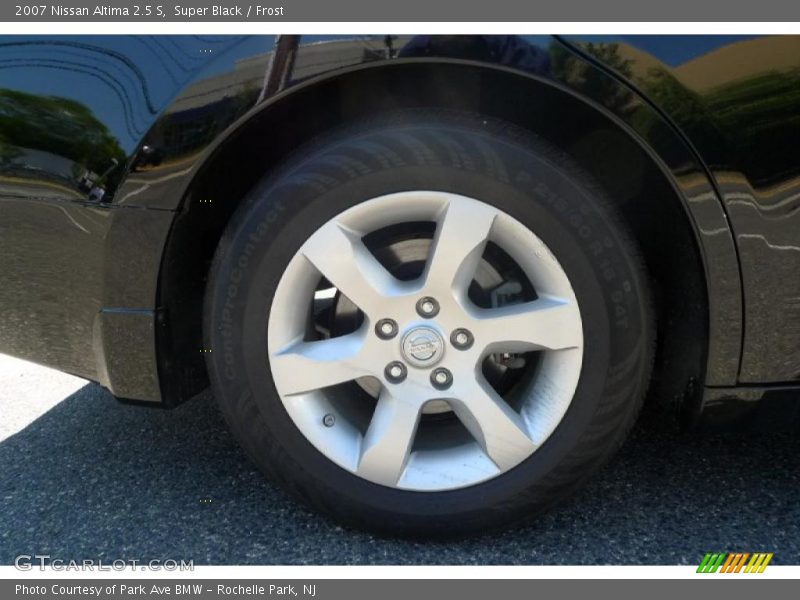 Super Black / Frost 2007 Nissan Altima 2.5 S