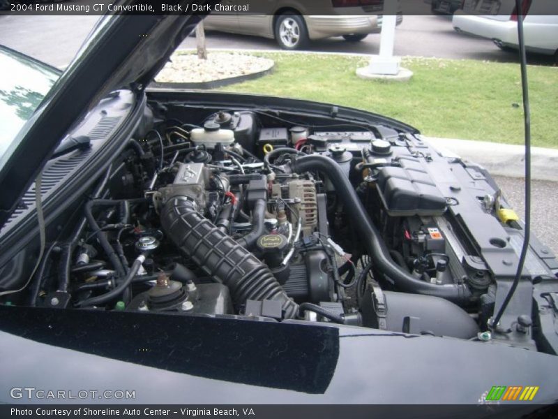 Black / Dark Charcoal 2004 Ford Mustang GT Convertible