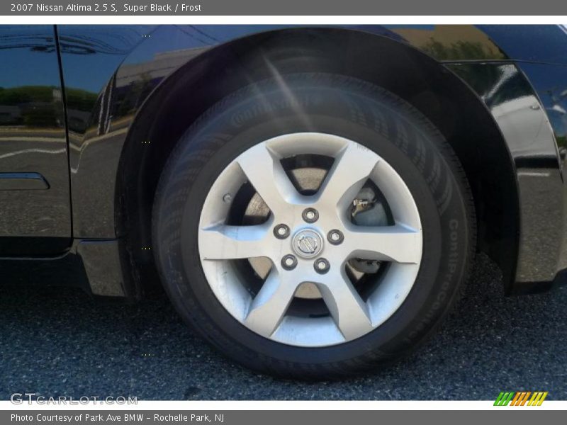 Super Black / Frost 2007 Nissan Altima 2.5 S