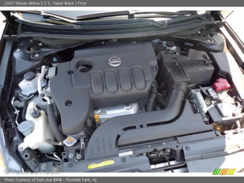 Super Black / Frost 2007 Nissan Altima 2.5 S
