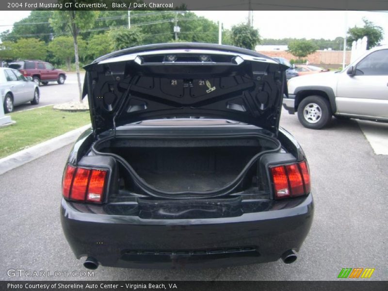 Black / Dark Charcoal 2004 Ford Mustang GT Convertible