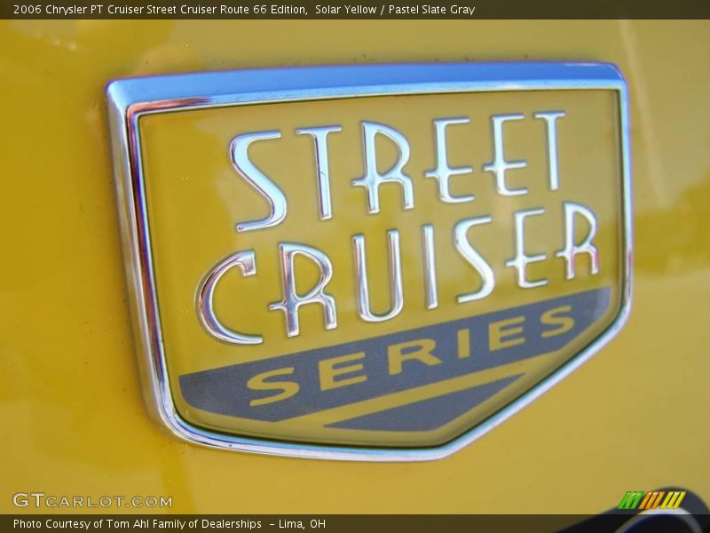 Solar Yellow / Pastel Slate Gray 2006 Chrysler PT Cruiser Street Cruiser Route 66 Edition
