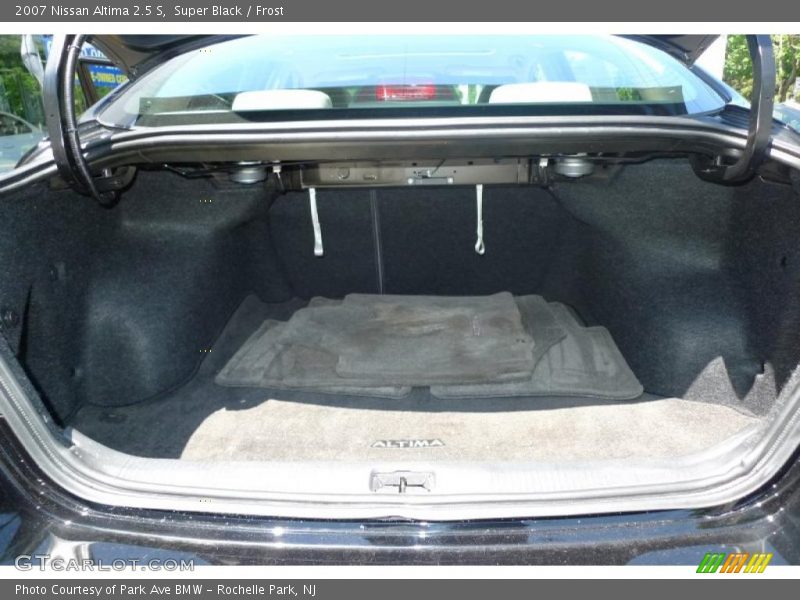 Super Black / Frost 2007 Nissan Altima 2.5 S