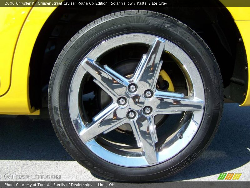 Solar Yellow / Pastel Slate Gray 2006 Chrysler PT Cruiser Street Cruiser Route 66 Edition