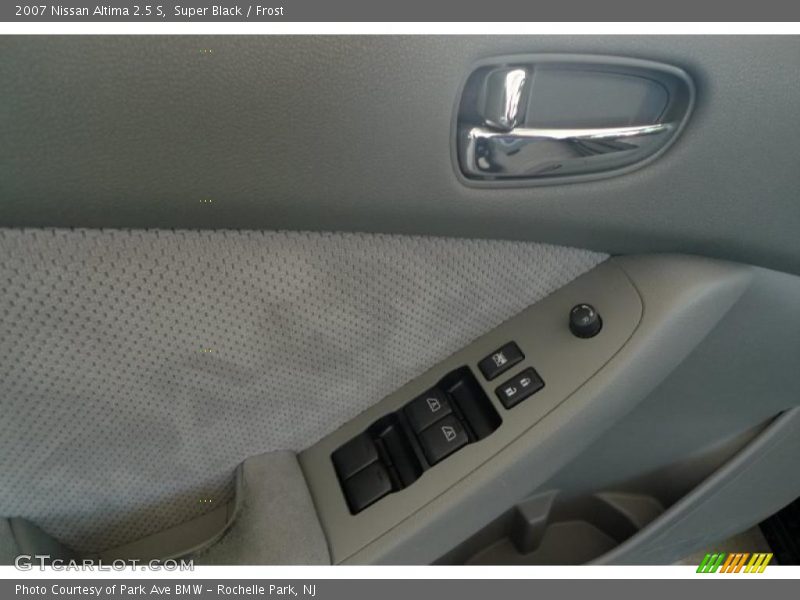 Super Black / Frost 2007 Nissan Altima 2.5 S