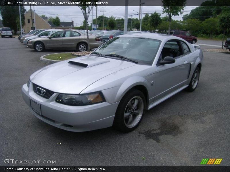 Silver Metallic / Dark Charcoal 2004 Ford Mustang GT Coupe