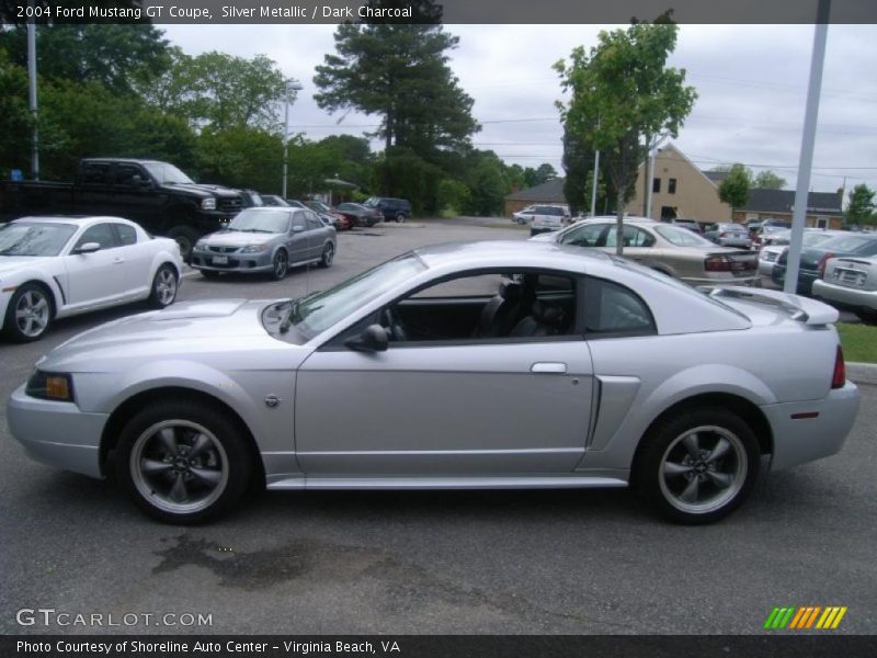Silver Metallic / Dark Charcoal 2004 Ford Mustang GT Coupe