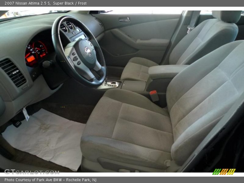Super Black / Frost 2007 Nissan Altima 2.5 S