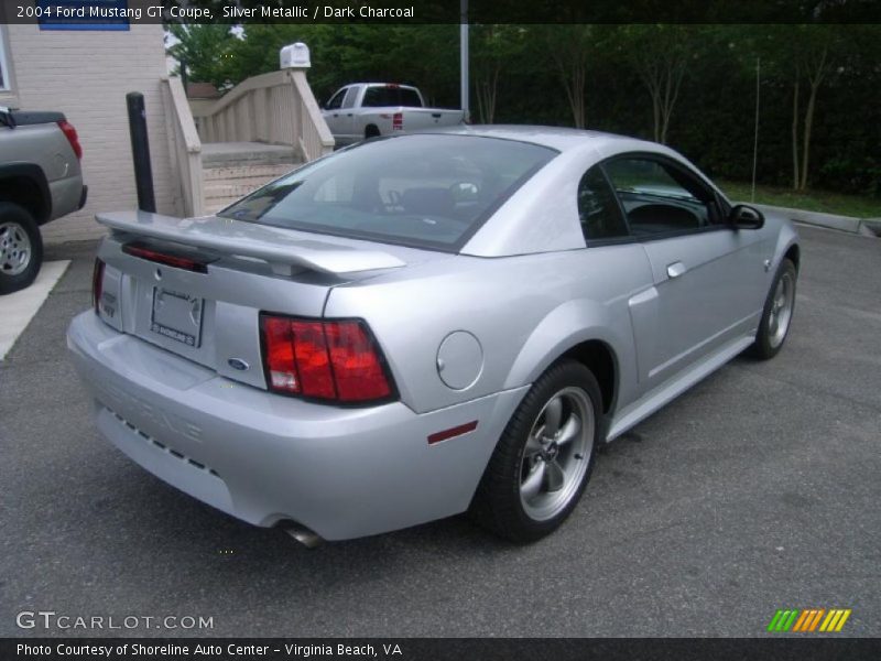 Silver Metallic / Dark Charcoal 2004 Ford Mustang GT Coupe
