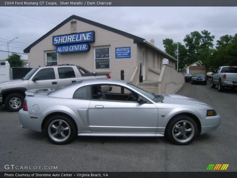 Silver Metallic / Dark Charcoal 2004 Ford Mustang GT Coupe