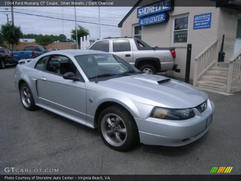 Silver Metallic / Dark Charcoal 2004 Ford Mustang GT Coupe