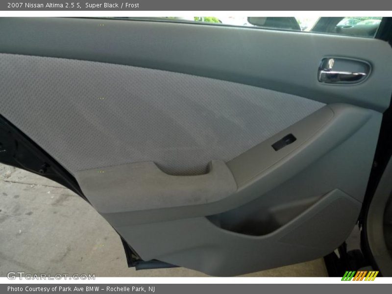 Super Black / Frost 2007 Nissan Altima 2.5 S