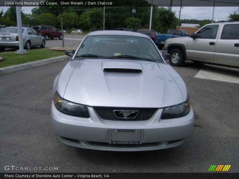Silver Metallic / Dark Charcoal 2004 Ford Mustang GT Coupe