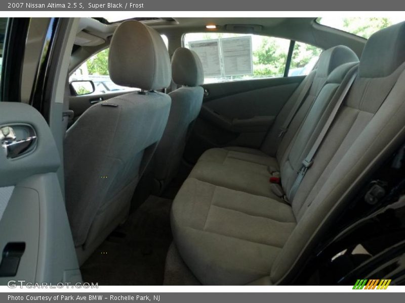 Super Black / Frost 2007 Nissan Altima 2.5 S