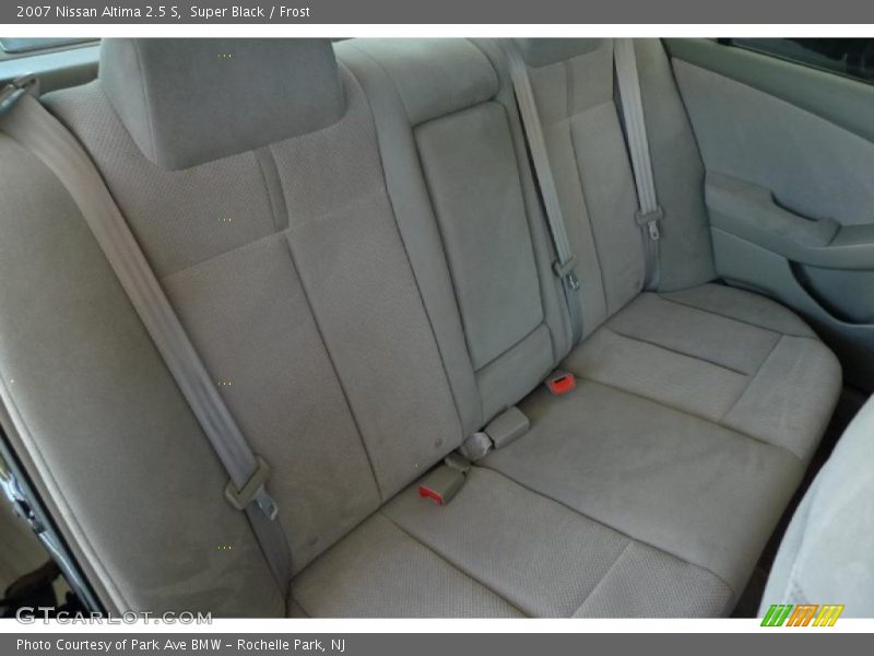Super Black / Frost 2007 Nissan Altima 2.5 S
