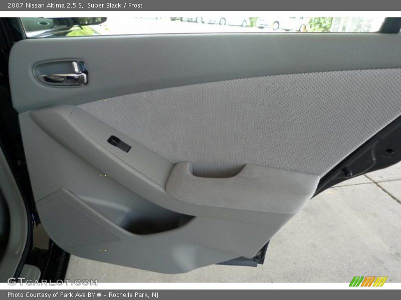 Super Black / Frost 2007 Nissan Altima 2.5 S