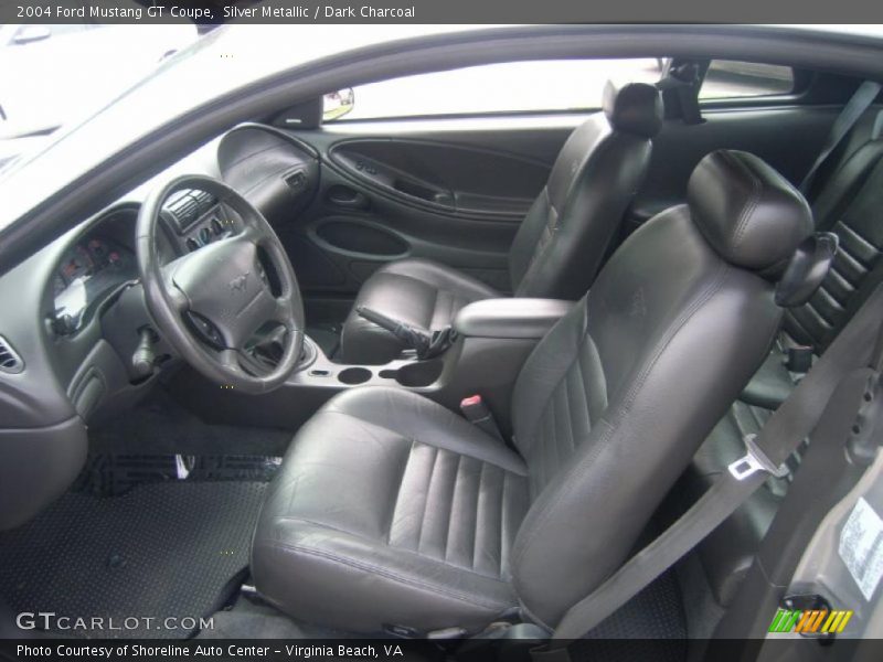 Silver Metallic / Dark Charcoal 2004 Ford Mustang GT Coupe